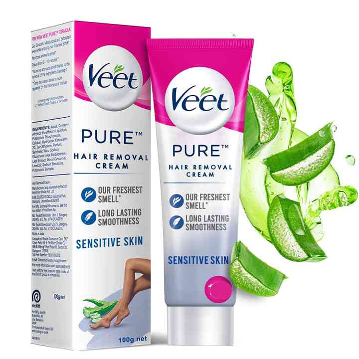 Veet Pure  Sensitive Skin(Hair Removal Cream for Women 30g)